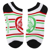 Super Mario - Mixed Icons Ankle Socks (5 Pairs) - Bioworld- Image 3