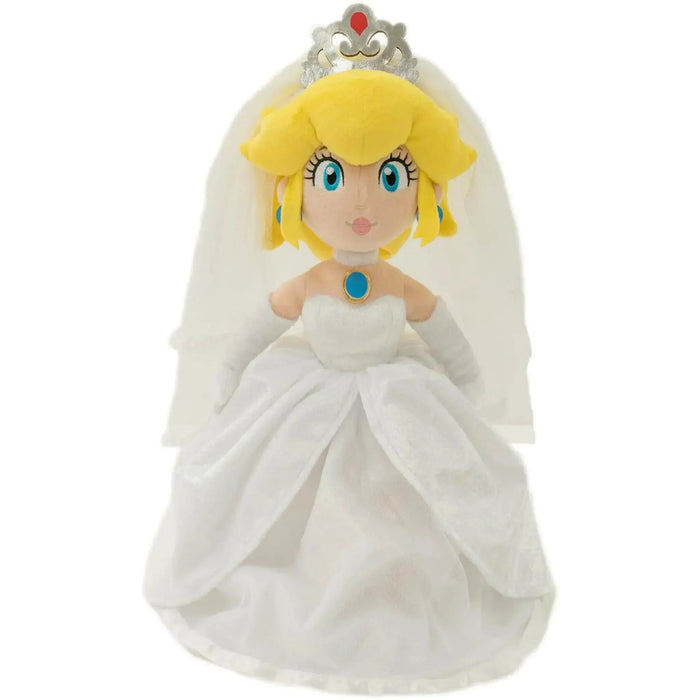 Super Mario Odyssey - Wedding Style Princess Peach Bride Plush (14") - Little Buddy