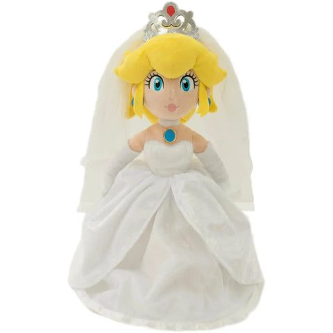 Super Mario Odyssey - Wedding Style Princess Peach Bride Plush (14