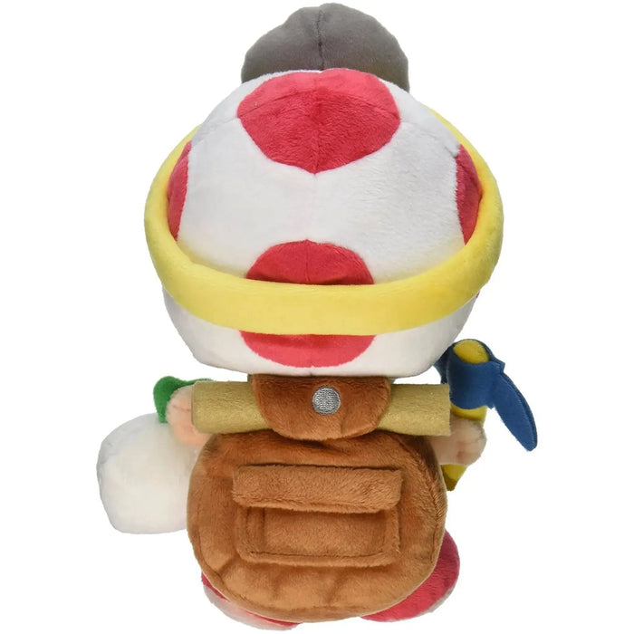 Super Mario - Standing Captain Toad Plush (9.25") - Little Buddy