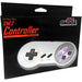 Super Nintendo [SNES] - Gray Wired Controller (6' Cable) - Old Skool