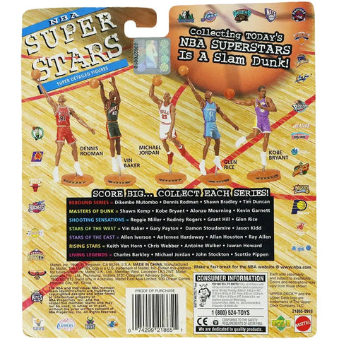 Super Stars [NBA: Boston Celtics] - 1998/1999 Season Antoine Walker Figure - Mattel - NBA Court Collection Series