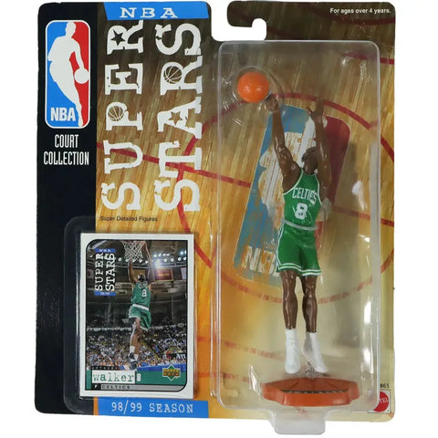 Super Stars [NBA: Boston Celtics] - 1998/1999 Season Antoine Walker Figure - Mattel - NBA Court Collection Series