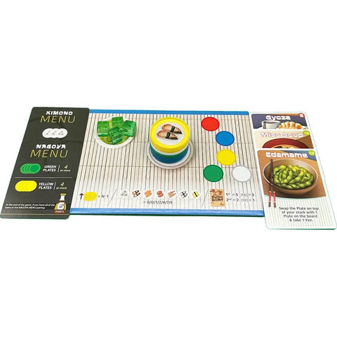 Sushi Boat - Party Food Anime Board Game for Family, Adults, and Children (2-5 Players, Ages 8+) - Japanime Games