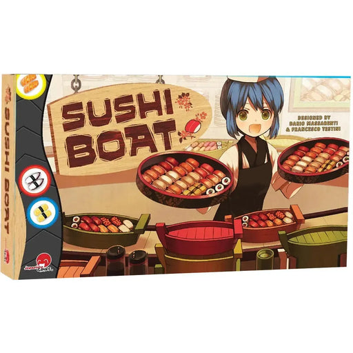 Sushi Boat - Party Food Anime Board Game for Family, Adults, and Children (2-5 Players, Ages 8+) - Japanime Games
