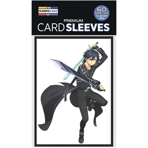 Sword Art Online Alicization - Kirito Standard Card Sleeves (66x91mm) - Player's Choice