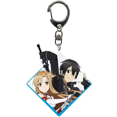 Sword Art Online - Kirito & Asuna Keychain (Acrylic) - ABYstyle