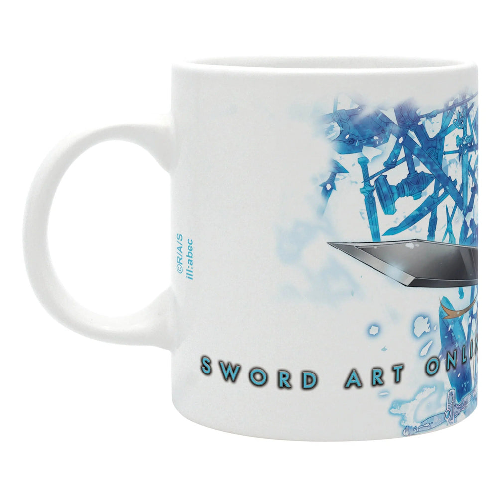 Sword Art Online - Kirito and Asuna Swords Ceramic Mug (11 oz.) - ABYstyle
