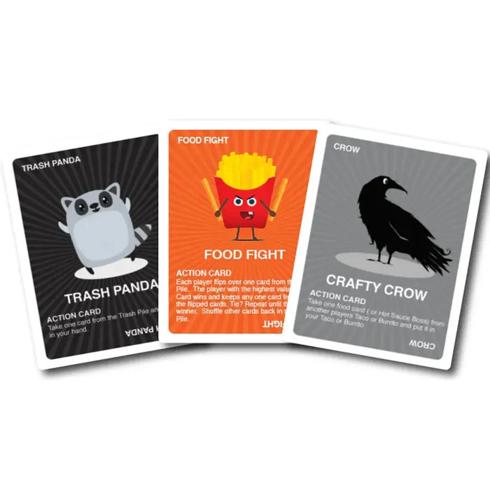 Taco vs Burrito - Party Food Card Game for Family, Adults and Children (2-4 Players, Ages 7+) - Hot Taco