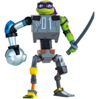 Tales Of The Teenage Mutant Ninja Turtles - Leonardo & Mechazoid Action Figure Set - Playmates Toys - Mutations: Mix 'N Match Series