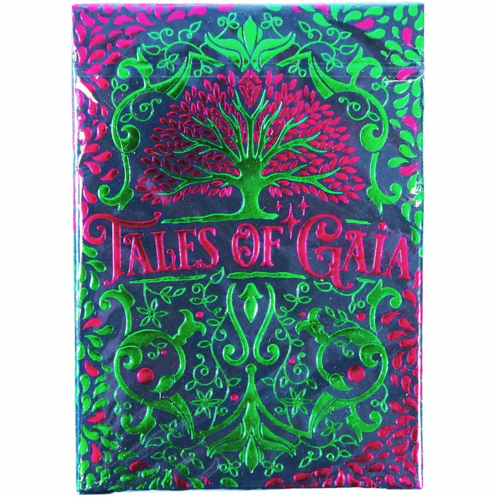 Tales of Gaia: Nightshade Edition - Premium Fantasy Elemental Playing Cards - Wonderland Workshop - KardecK Series