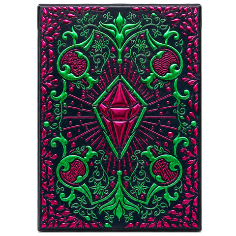 Tales of Gaia: Nightshade Edition - Premium Fantasy Elemental Playing Cards - Wonderland Workshop - KardecK Series