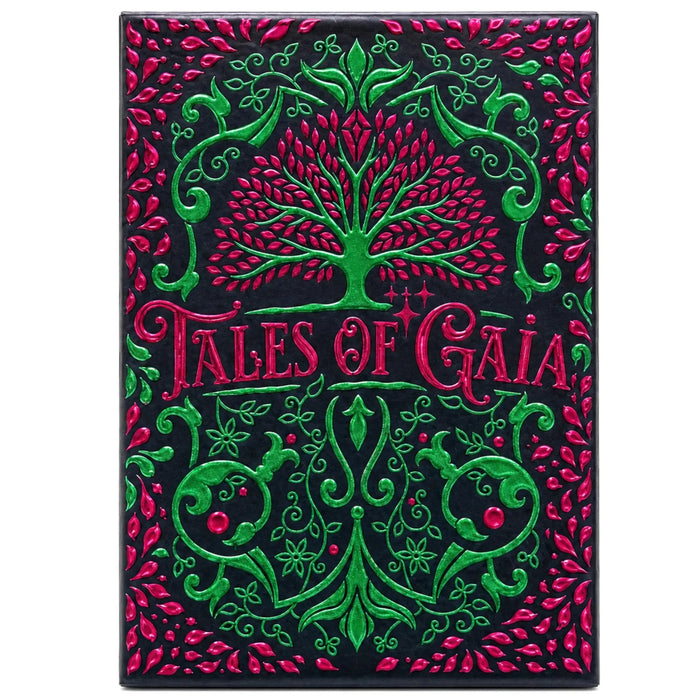 Tales of Gaia: Nightshade Edition - Premium Fantasy Elemental Playing Cards - Wonderland Workshop - KardecK Series