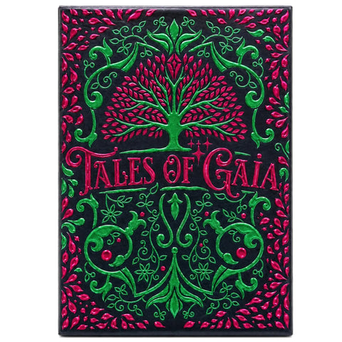 Tales of Gaia: Nightshade Edition - Premium Fantasy Elemental Playing Cards - Wonderland Workshop - KardecK Series