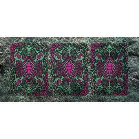 Tales of Gaia: Nightshade Edition - Premium Fantasy Elemental Playing Cards - Wonderland Workshop - KardecK Series