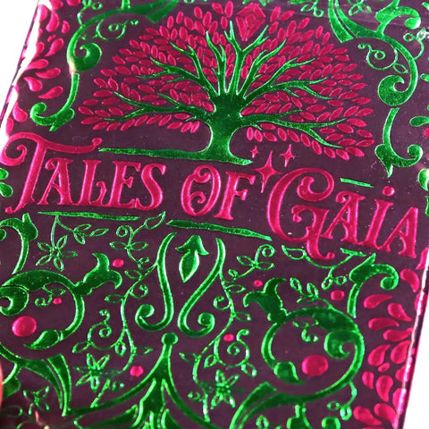 Tales of Gaia: Nightshade Edition - Premium Fantasy Elemental Playing Cards - Wonderland Workshop - KardecK Series