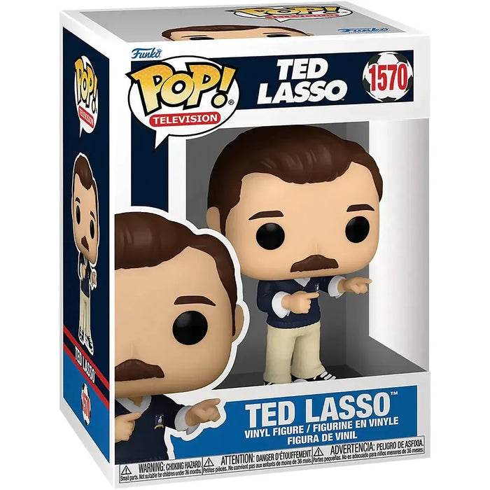 Ted Lasso - Pointing Ted Lasso Figure (4") - Funko - Pop! Television Series (1570)