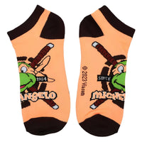 Teenage Mutant Ninja Turtles - 1984 Retro Turtles Ankle Socks Set (5 Pairs) -...- Image 4