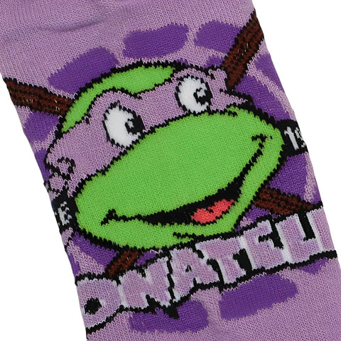 Teenage Mutant Ninja Turtles - 1984 Retro Turtles Ankle Socks Set (5 Pairs) - Bioworld
