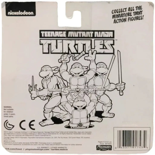 Teenage Mutant Ninja Turtles - Michelangelo & Casey Jones Action Figure Set (2.25") - Playmates Toys