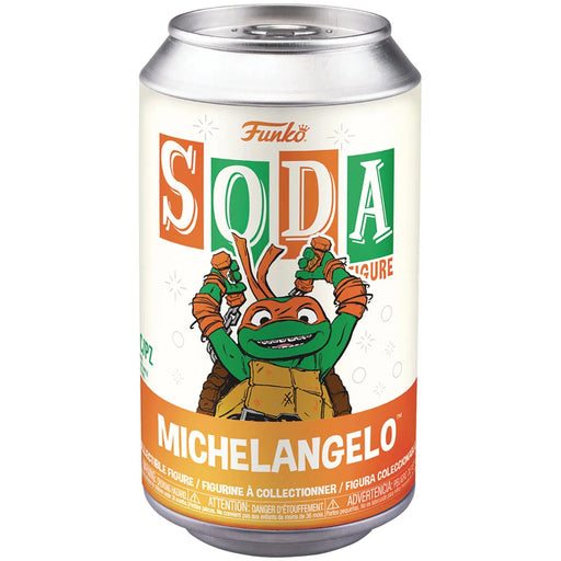 Teenage Mutant Ninja Turtles - Michelangelo Figure - Funko - Soda Series