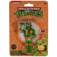 Teenage Mutant Ninja Turtles - Michelangelo Figure Keychain (2.5") - Monogram- Image 1