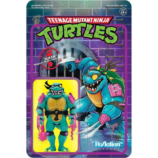 Teenage Mutant Ninja Turtles - Slash Action Figure (3.75") - Super7 - ReAction Figures Series