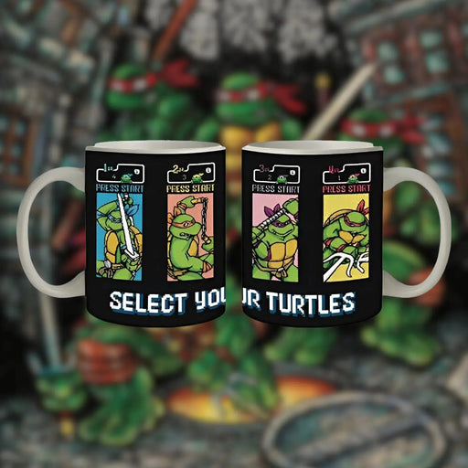 Teenage Mutant Ninja Turtles: The Arcade - Character Selection Screen Mug (11 oz.) - Surreal Entertainment