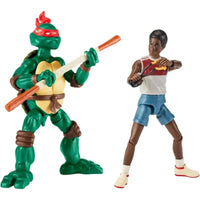 Teenage Mutant Ninja Turtles x Stranger Things - Donatello & Lucas Action Figure Set (6