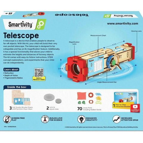 Telescope - STEM Toy Building Set - Smartivity