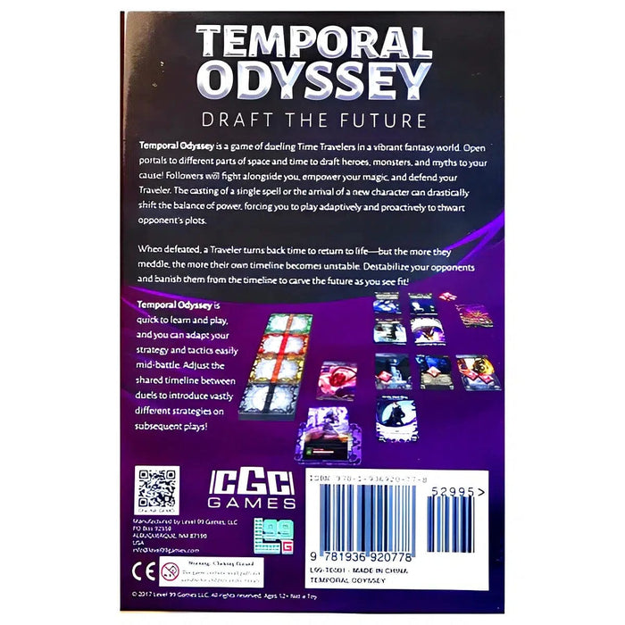 Temporal Odyssey: Drafting Battle Card Game - Level 99 Games