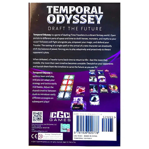 Temporal Odyssey: Drafting Battle Card Game - Level 99 Games