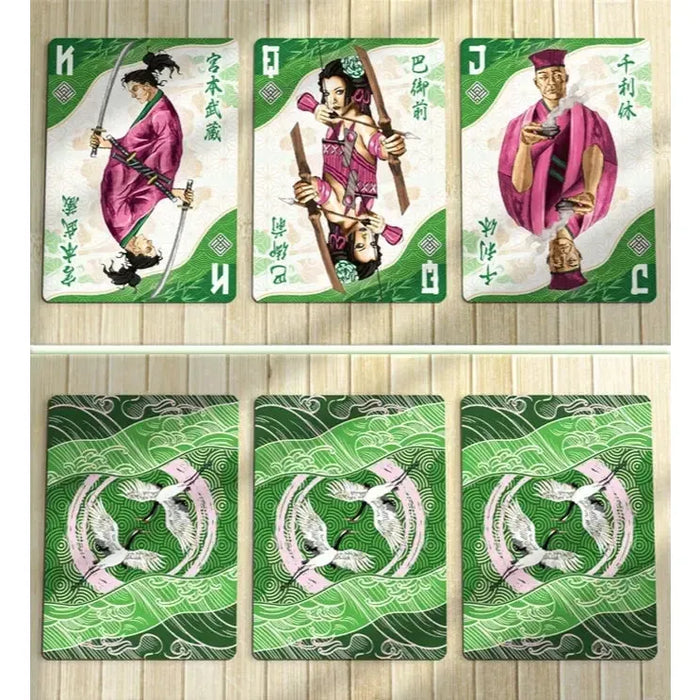 Tensei: Kaze Edition - Premium Feudal Japanese Playing Cards - Wonderland Workshop - KardecK Series