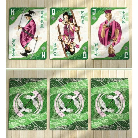 Tensei: Kaze Edition - Premium Feudal Japanese Playing Cards - Wonderland Workshop - KardecK Series