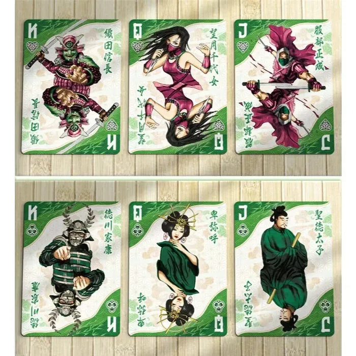 Tensei: Kaze Edition - Premium Feudal Japanese Playing Cards - Wonderland Workshop - KardecK Series