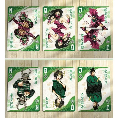 Tensei: Kaze Edition - Premium Feudal Japanese Playing Cards - Wonderland Workshop - KardecK Series