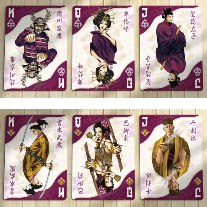Tensei: Nami Edition - Premium Feudal Japanese Playing Cards - Wonderland Workshop - KardecK Series