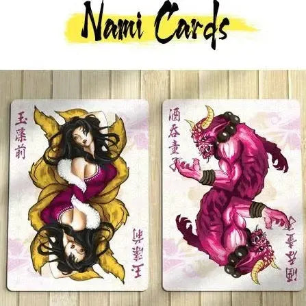 Tensei: Nami Edition - Premium Feudal Japanese Playing Cards - Wonderland Workshop - KardecK Series