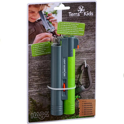 Terra Kids - Children's Field Microscope Outdoors Toy (30X Magnification) - HABA