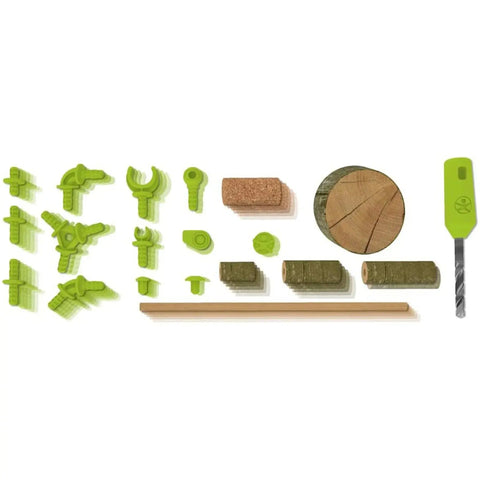 Terra Kids Connectors Backyard Craft Kit Starter - 86 Piece Set - HABA - Image 2