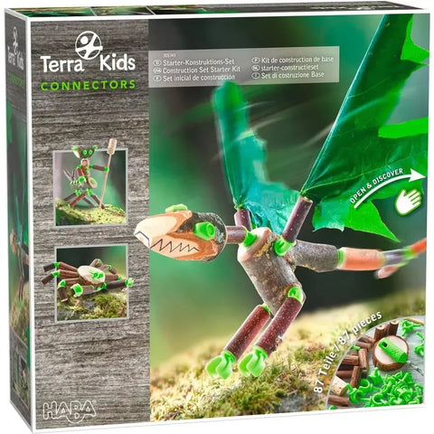 Terra Kids Connectors Backyard Craft Kit Starter - 86 Piece Set - HABA - Image 1