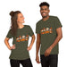 Thanksgiving Feast T-Shirt - Cute Pilgrim Cats and Turkey Graphic Tee