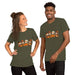 Thanksgiving Feast T-Shirt - Cute Pilgrim Cats and Turkey Graphic Tee