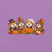 Thanksgiving Feast T-Shirt - Cute Pilgrim Cats and Turkey Graphic Tee