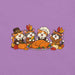 Thanksgiving Feast T-Shirt - Cute Pilgrim Cats and Turkey Graphic Tee