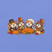 Thanksgiving Feast T-Shirt - Cute Pilgrim Cats and Turkey Graphic Tee