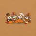 Thanksgiving Feast T-Shirt - Cute Pilgrim Cats and Turkey Graphic Tee