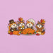 Thanksgiving Feast T-Shirt - Cute Pilgrim Cats and Turkey Graphic Tee