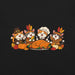 Thanksgiving Feast T-Shirt - Cute Pilgrim Cats and Turkey Graphic Tee