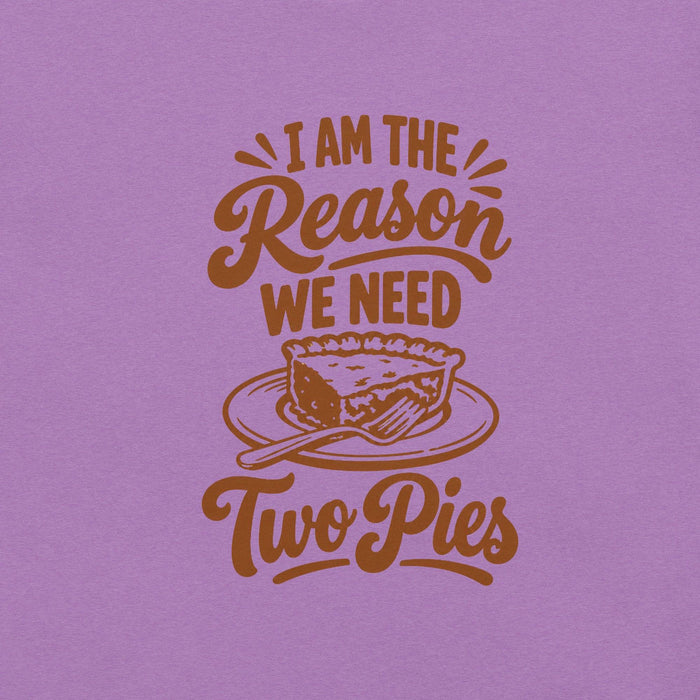 Thanksgiving Pie Lover T-Shirt - Funny Holiday Dessert Graphic Tee